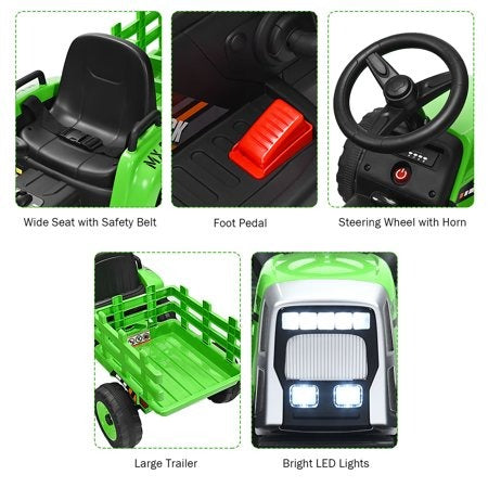 12v 7ah Kids Tractor*FULLY ASSEMBLED* Customer return special, ours is dark green