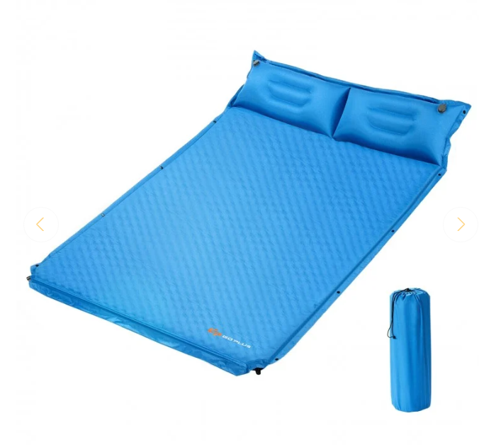 Self-Inflating Camping Outdoor Sleeping Mat with Pillows Bag