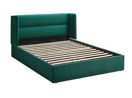 SPECIAL - Full Size Hydraulic Lift Up Storage Upholstered Platform Bed