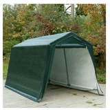 8'x14' Patio Tent Carport Storage Shelter Shed Car Canopy Heavy Duty Green (1 Box, Unassembled)