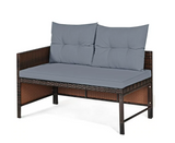 Special, customer return, Outdoor Sectional - Assembled, cushions slightly faded, special