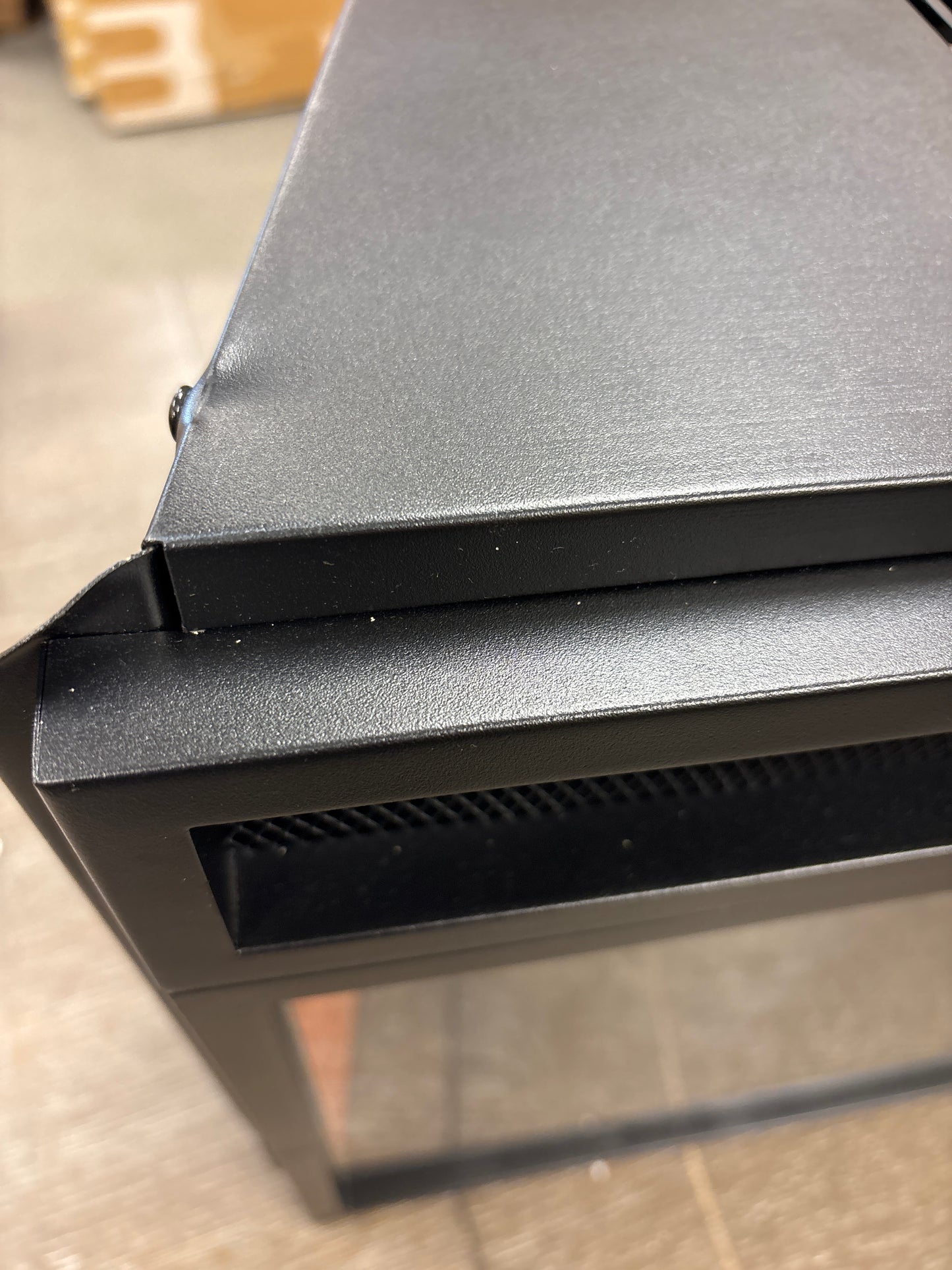 Scratch & Dent, No Box, 26 Inch Electric Fireplace Insert 4777 BTU Recessed Freestanding Fireplace w/ Remote