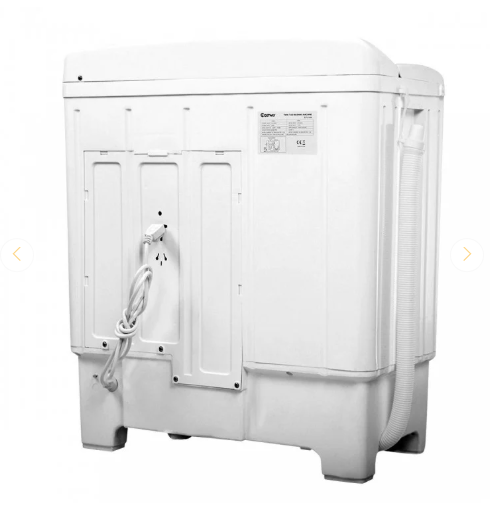 20 lbs Portable Washing Machine with Built-in Gravity Drain - Blue/White