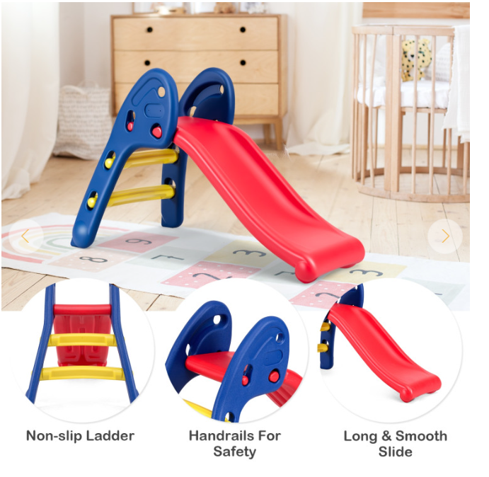 2 Step Children Folding Plastic Slide