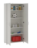36" Utility Storage Cabinet - 74.31”H x 35.68”W x 15.38”D - Unassembled