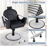 *SPECIAL * - 360°Swivel Reclining Salon Chair for Hair Stylist (DEFECTIVE PUMP)