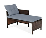 Special, customer return, Outdoor Sectional - Assembled, cushions slightly faded, special