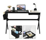 Writing Study Computer Desk with Drawer and Storage Bag