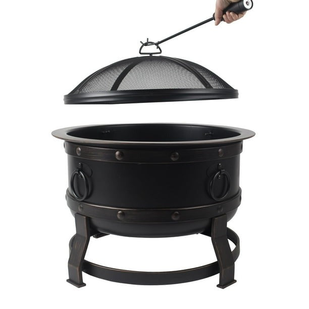 Pleasant Hearth Killian Fire Pit *UNASSEMBLED/IN BOX*