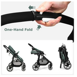 SPECIAL, 2 in 1 Baby Stroller, High Landscape Infant Stroller and Reversible Bassinet Pram, Foldable Pushchair with Adjustable Canopy