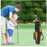 Golf Club Set for Children Age 11-13 - Color:Orange