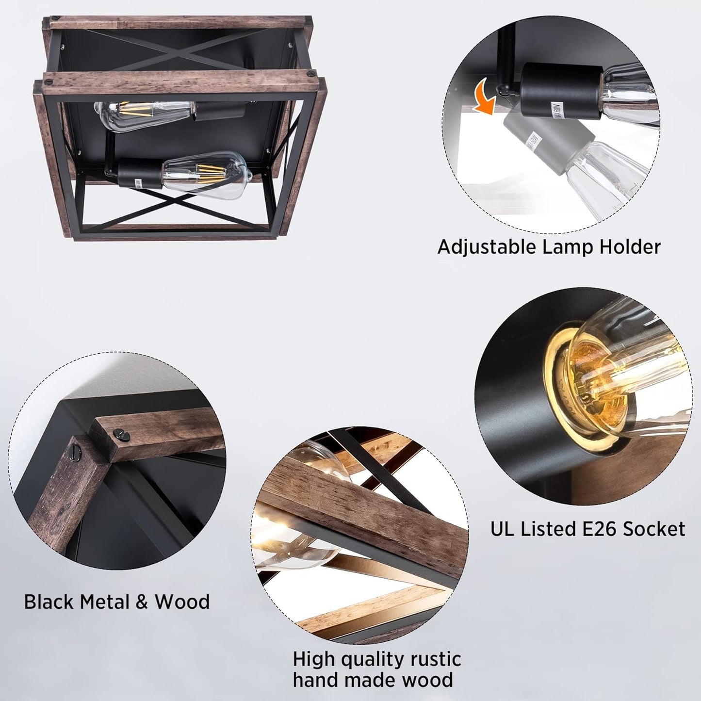 Mayful Flush Mount Light Fixture