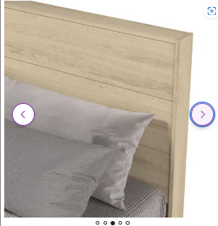 SPECIAL - Queen Size Allyannah Platform Bed With Headboard