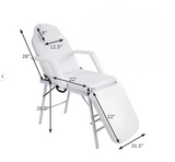 73'' Portable Tattoo Parlor Spa Salon Facial Bed Beauty Massage Table Chair (Scratch and Dent)