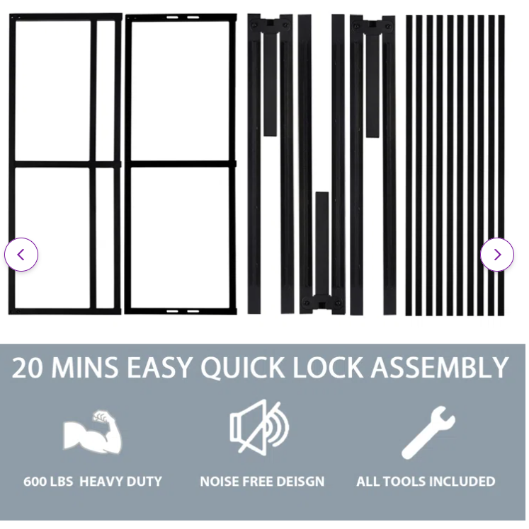 Kiliam 14'', Queen Size Platform Bed Frame - Unassembled