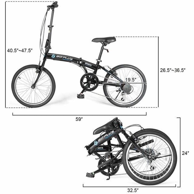 Customer Return, signs of use all over, FOLDING BIKE