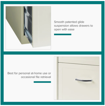 Cavitt 14.25'' Wide 4 -Drawer Steel File Cabinet (Scratch and Dent)