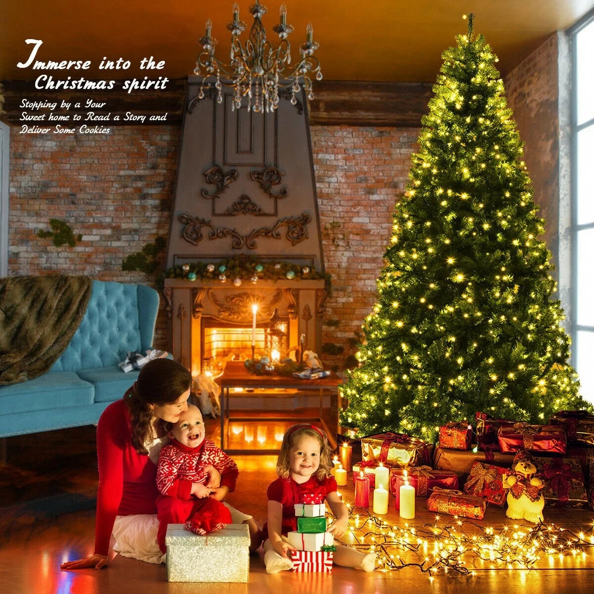 Artificial Premium Hinged Christmas Tree-9 Feet - FINAL SALE