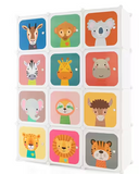 43 in. 12-Cube Kids Wardrobe Baby Dresser, 1 box unassembled