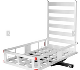 SALE, 50'' X 29.5'' Aluminum Cargo Carrier With Ramp Hitch-Mounted Mobility Carrier Hauler (Copy)