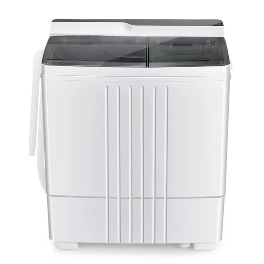 SPECIAL, 26 Lbs Portable Compact Mini Twin Tub Washing Machine Drain Pump Spinner