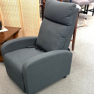 Recliner with Massage Function, Dark Grey