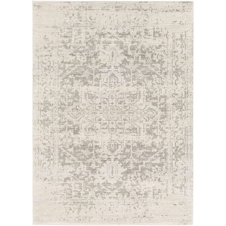 Hillsby Performance Charcoal/Medium Grey/Light Beige Rug - 9 X 12'6