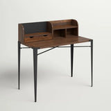 SPECIAL, Rustic & Modern Secretary Desk, Fully Assembled