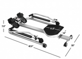 *SPECIAL*, Exercise Adjustable Double Hydraulic Resistance Rowing Machine *ASSEMBLED*
