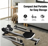 *SPECIAL*, Exercise Adjustable Double Hydraulic Resistance Rowing Machine, 1 box, unassembled