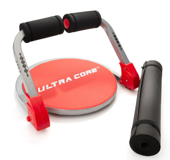 SALE, PLH Fitness Ultra Core Max with free Yoga Mat - RED
