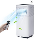 10000 BTU Portable Air Conditioner 3-in-1 Air Cooler w/Dehumidifier & Fan Mode,