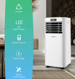 SPECIAL, 8000 BTU 3-in-1 Portable Air Conditioner with Remote Control