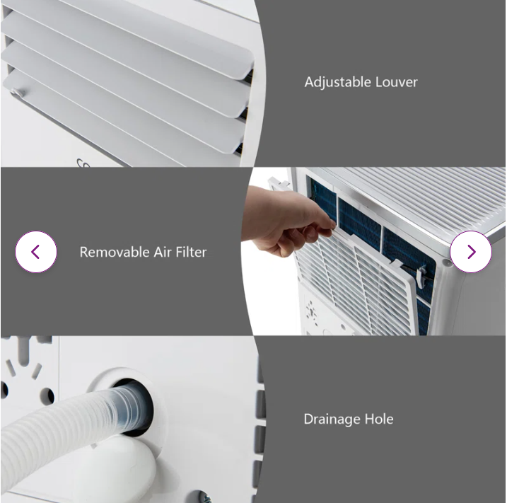 10,000 BTU Portable Air Conditioner with Remote