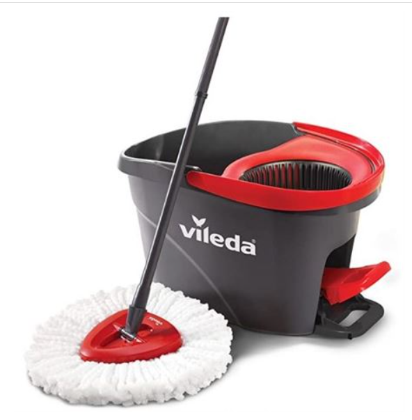 Vileda Microfibre Spin Mop & Bucket Cleaning System