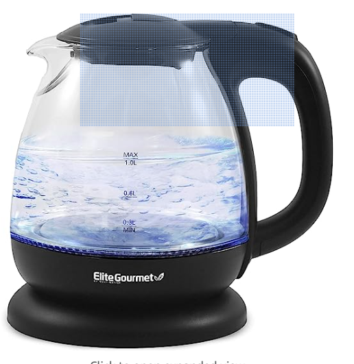Elite Gourmet electric kettle,