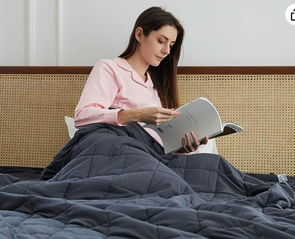 Weighted blanket organic cotton sale