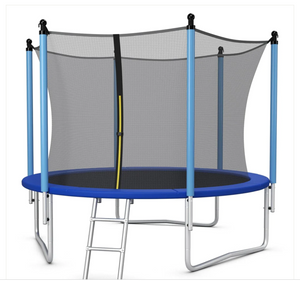 Outdoor Trampoline with Safety Closure Net-8 ft, 2 boxes unassembled