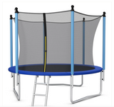 Outdoor Trampoline with Safety Closure Net-8 ft, 2 boxes unassembled