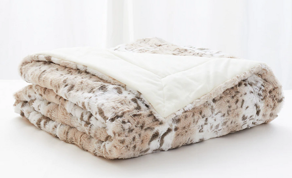 Guillaume Lux, Home Extra Large Faux Fur Throw