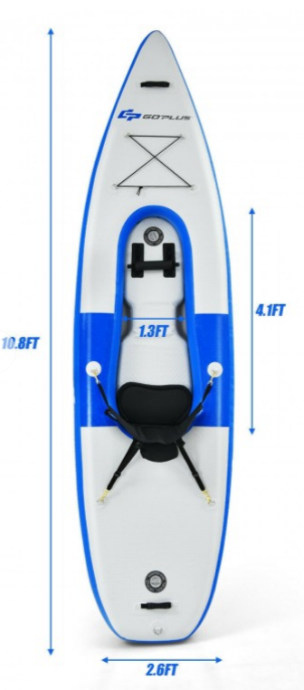 SPECIAL, Inflatable Kayak for 1 Person, slightly marked, clean customer return special