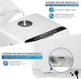 Countertop Dishwasher Air Drying 5 Programs with 1.3-Gallon Built-in Water Tank