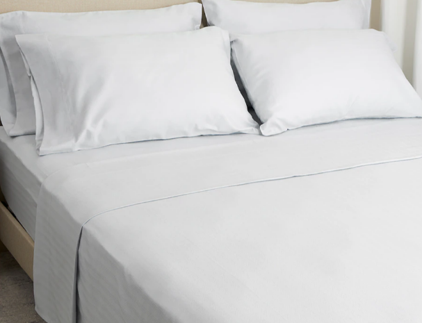 HomeSuite Luxury 500 Thread Count Egyptian Cotton Herringbone 6-Piece Sheet Set, queen