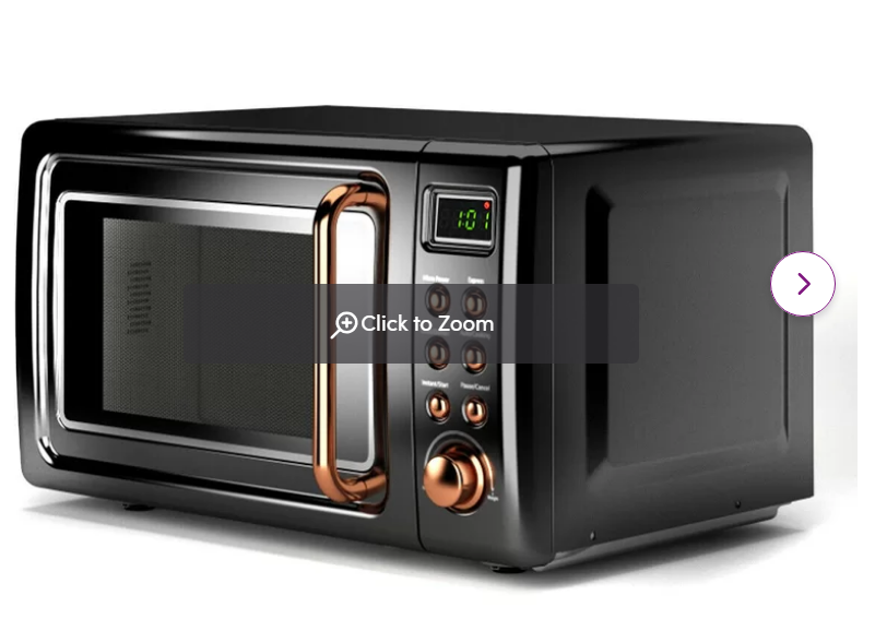ANGELES HOME 0.7 Cubic Feet Countertop Microwave