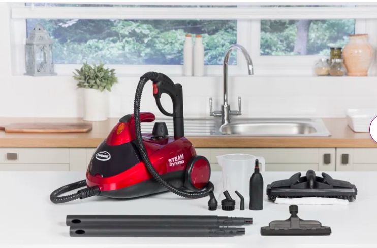 SPECIAL, Bagless steam cleaner for  hardwood, ceramic floors