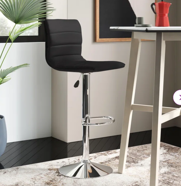 2 Piece Set, Clift Modern adjustable height stool set