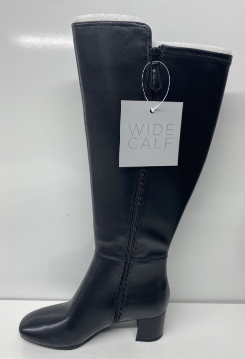 Naturalizer Women's Naples Tall Boot, Black, size 11w