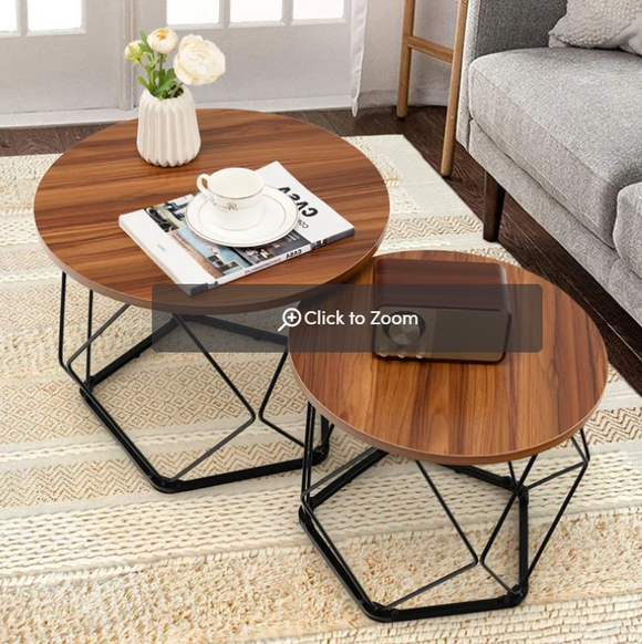 2 Piece Bunching Table Set