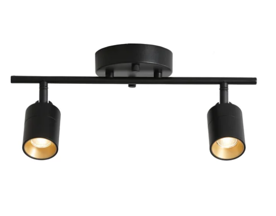 14.96'' 2 -Light with Dimmable and Adjustable Head