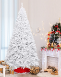 SPECIAL,  9 Ft White Christmas Tree with Metal Stand